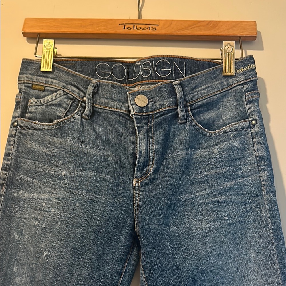 Goldsign Women's Blue Jeans